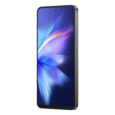 Blackview Shark 9 Smartphone in schwarz - leicht schräge Ansicht der Rueckseite mit 50MP Kamera von Rechts