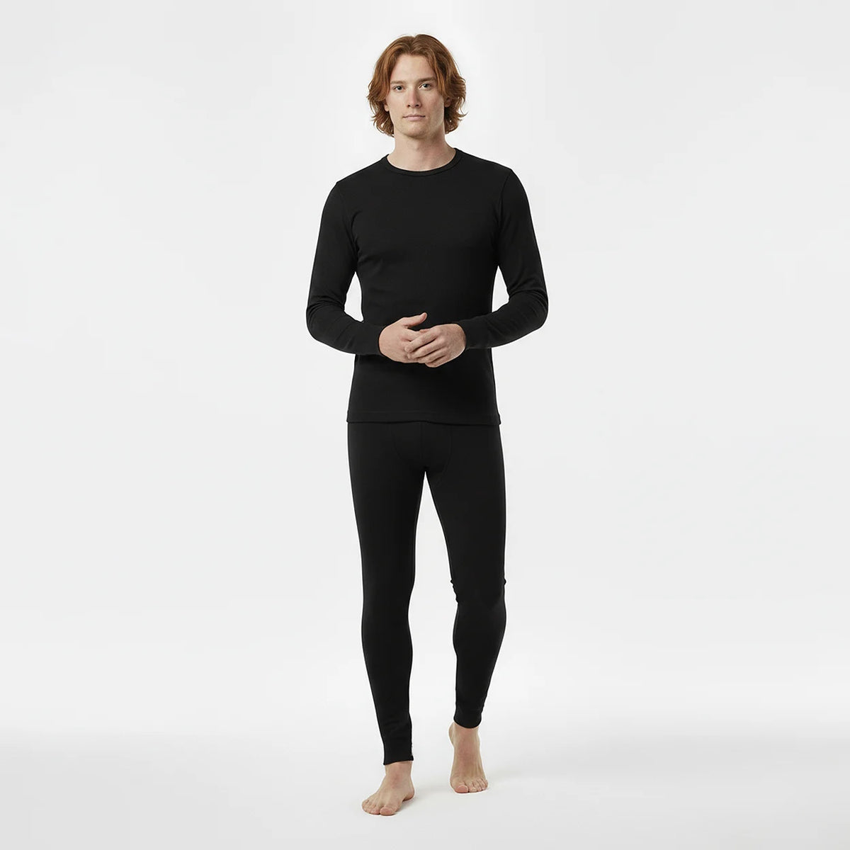 Rückansicht: Gaubert Herren Thermo-Unterwäsche Set – perfekte Passform dank 4-Wege-Stretch