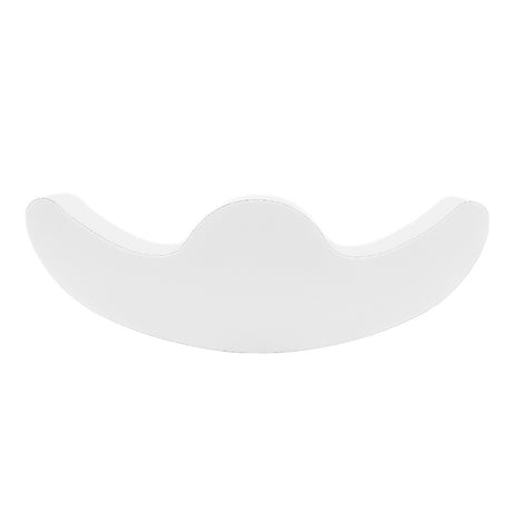 Weißer, geschwungener Halter für Smartphones oder Tablets