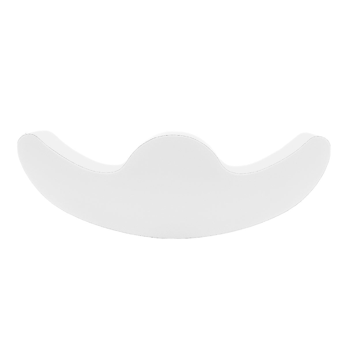 Weißer, geschwungener Halter für Smartphones oder Tablets