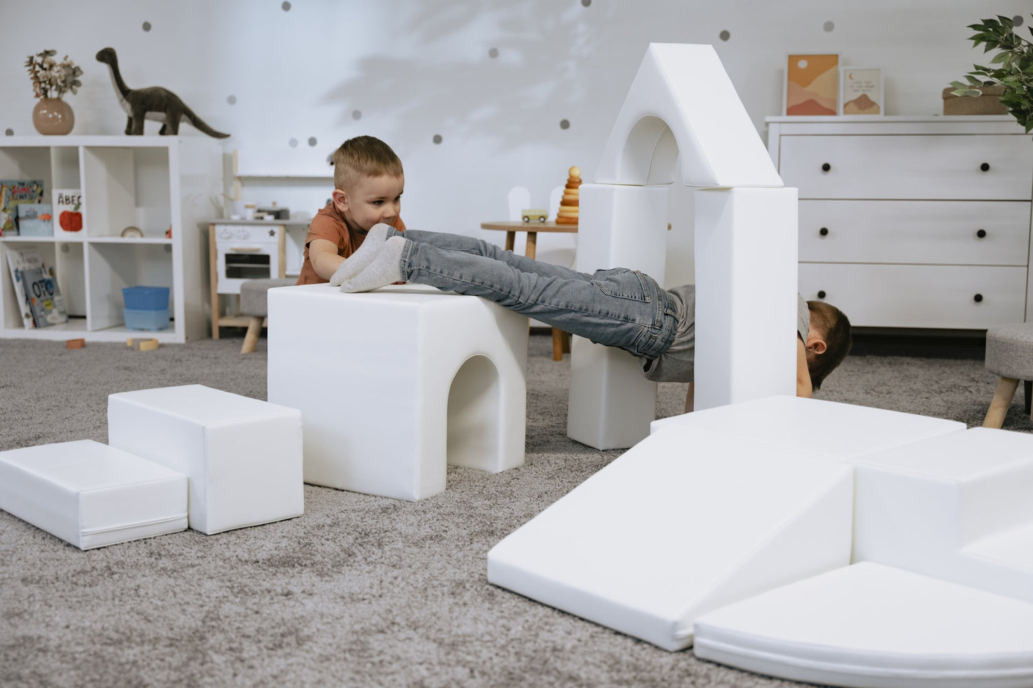 IGLU SET 21 Creativity - verschiedene Farben- Schaumstoff-Bausteine / Spielbausteine für Kinder zw. 1-5 Jahre