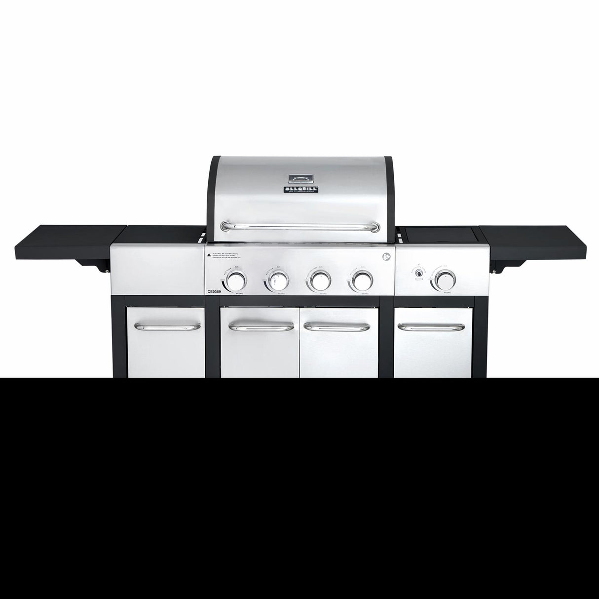 ALLGRILL MAJOR inkl. Seitentischen u. Dropshipping