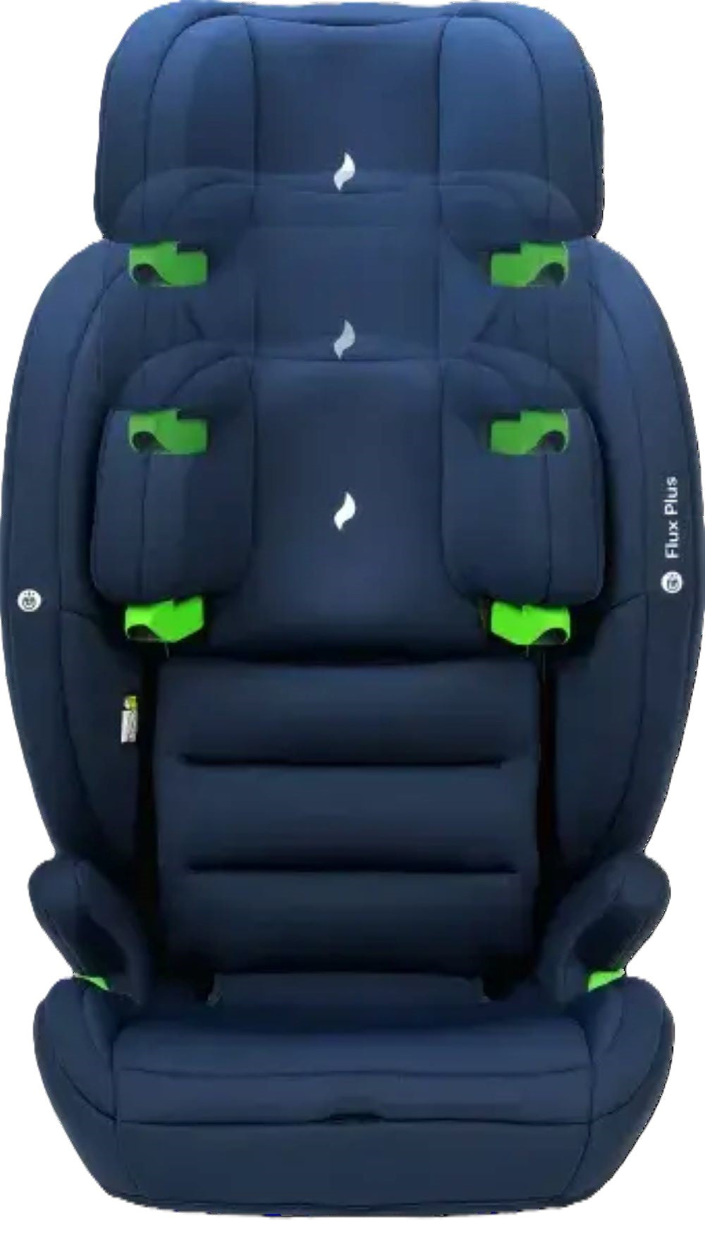 Osann Flux Plus i-Size Kindersitz 76–150 cm – 14-fach höhenverstellbar, Seitenaufprallschutz, ergonomisch, 3-Punkt-Gurt, i-Size R129 – Navy Melange