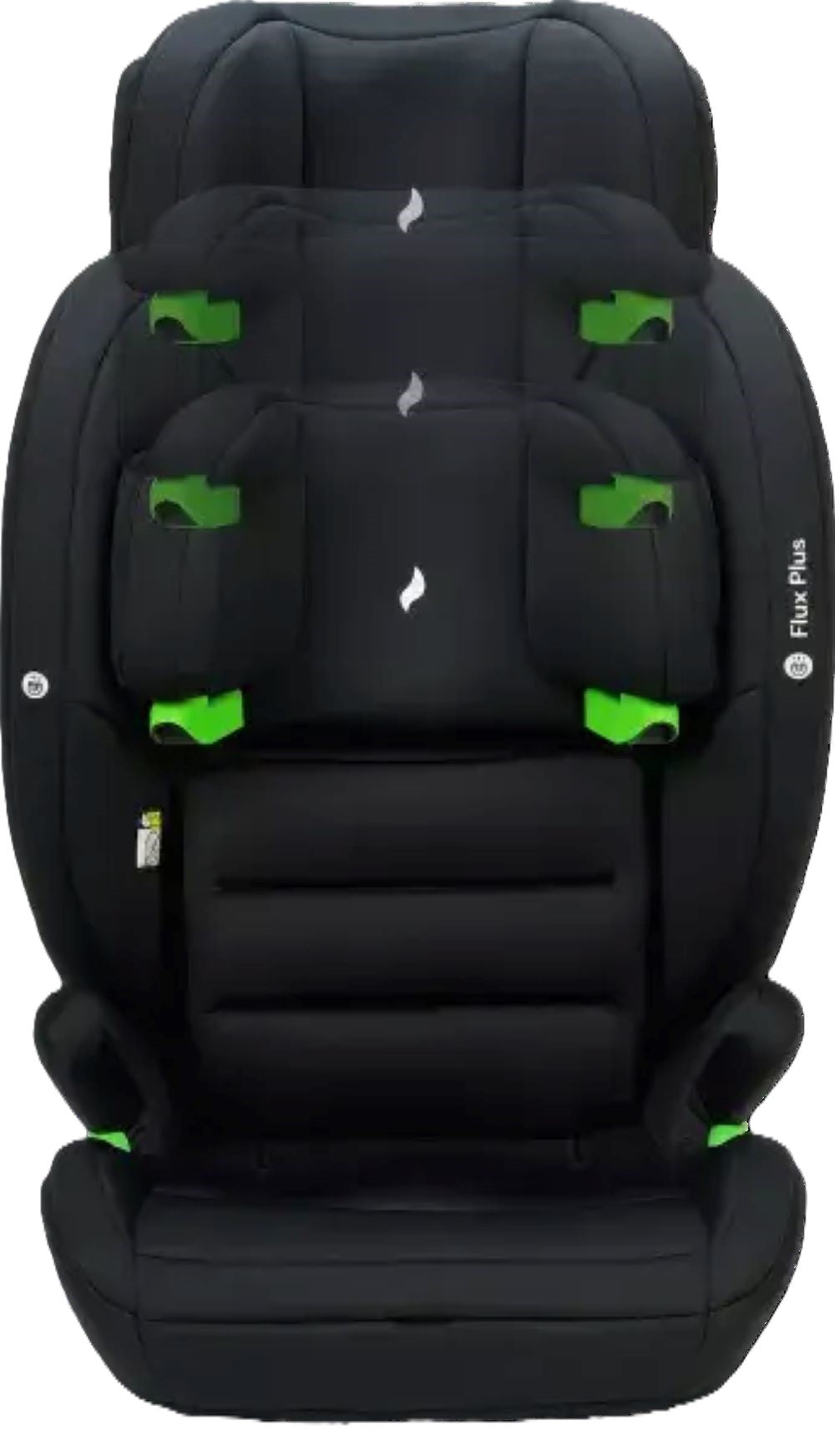 Osann Flux Plus i-Size Kindersitz 76–150 cm – 14-fach verstellbar, Seitenaufprallschutz, ergonomisch, 3-Punkt-Gurt, i-Size R129 – Grey Melange