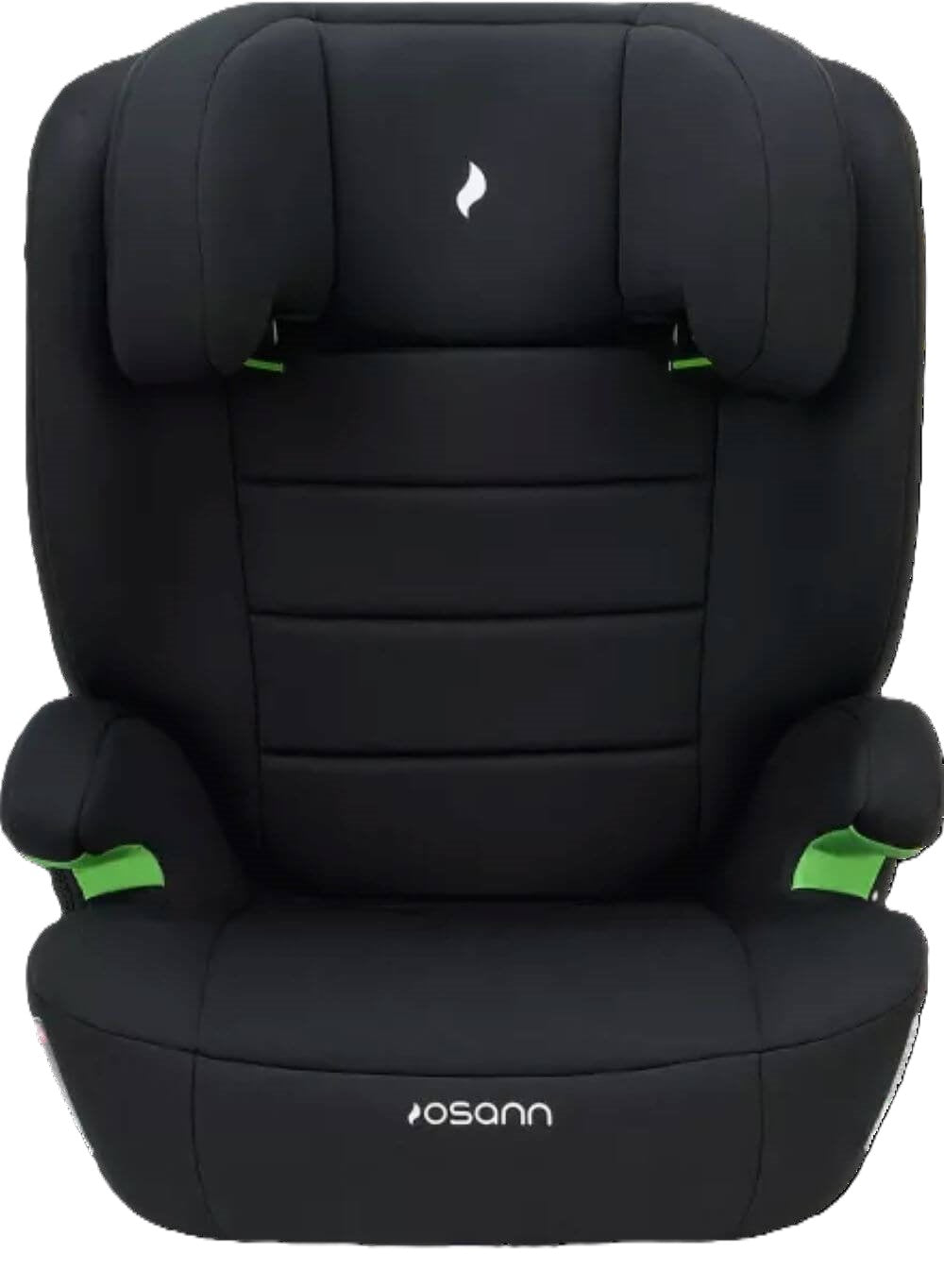 Osann Musca i-Size Kindersitz 100–150 cm – ergonomisch, mitwachsend, Seitenaufprallschutz, Gurtführung – Black