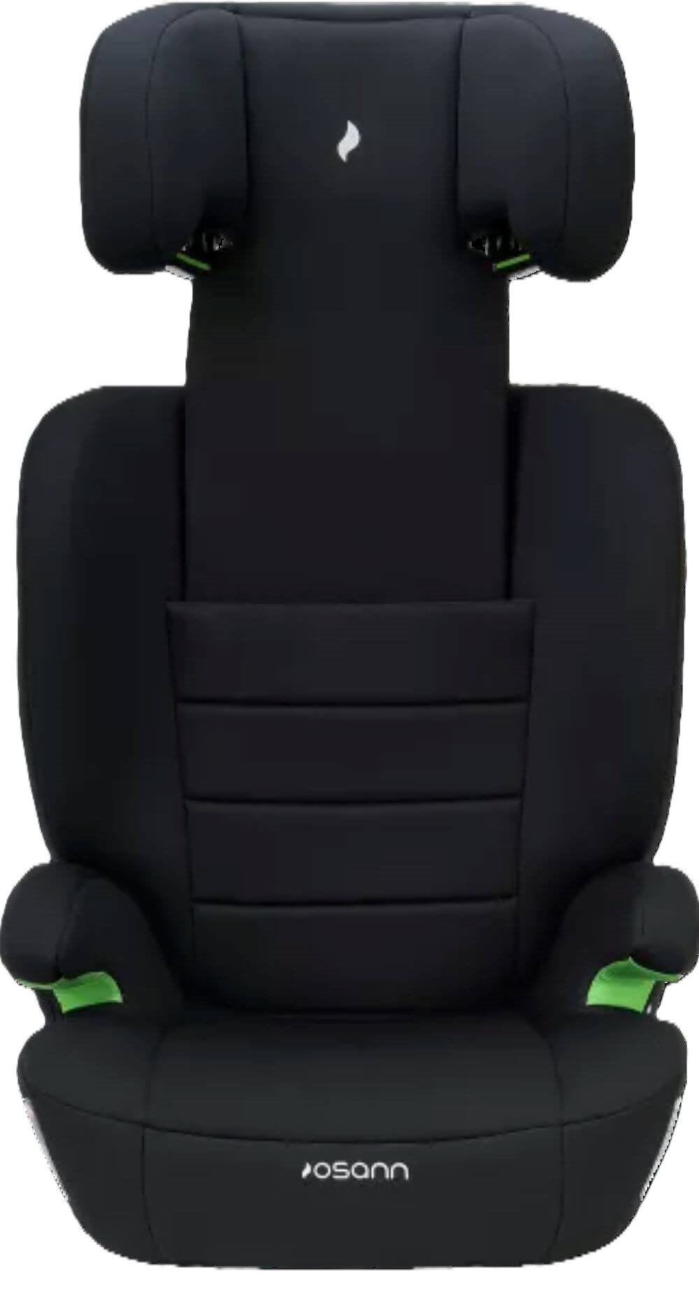 Osann Musca i-Size Kindersitz 100–150 cm – ergonomisch, mitwachsend, Seitenaufprallschutz, Gurtführung – Black