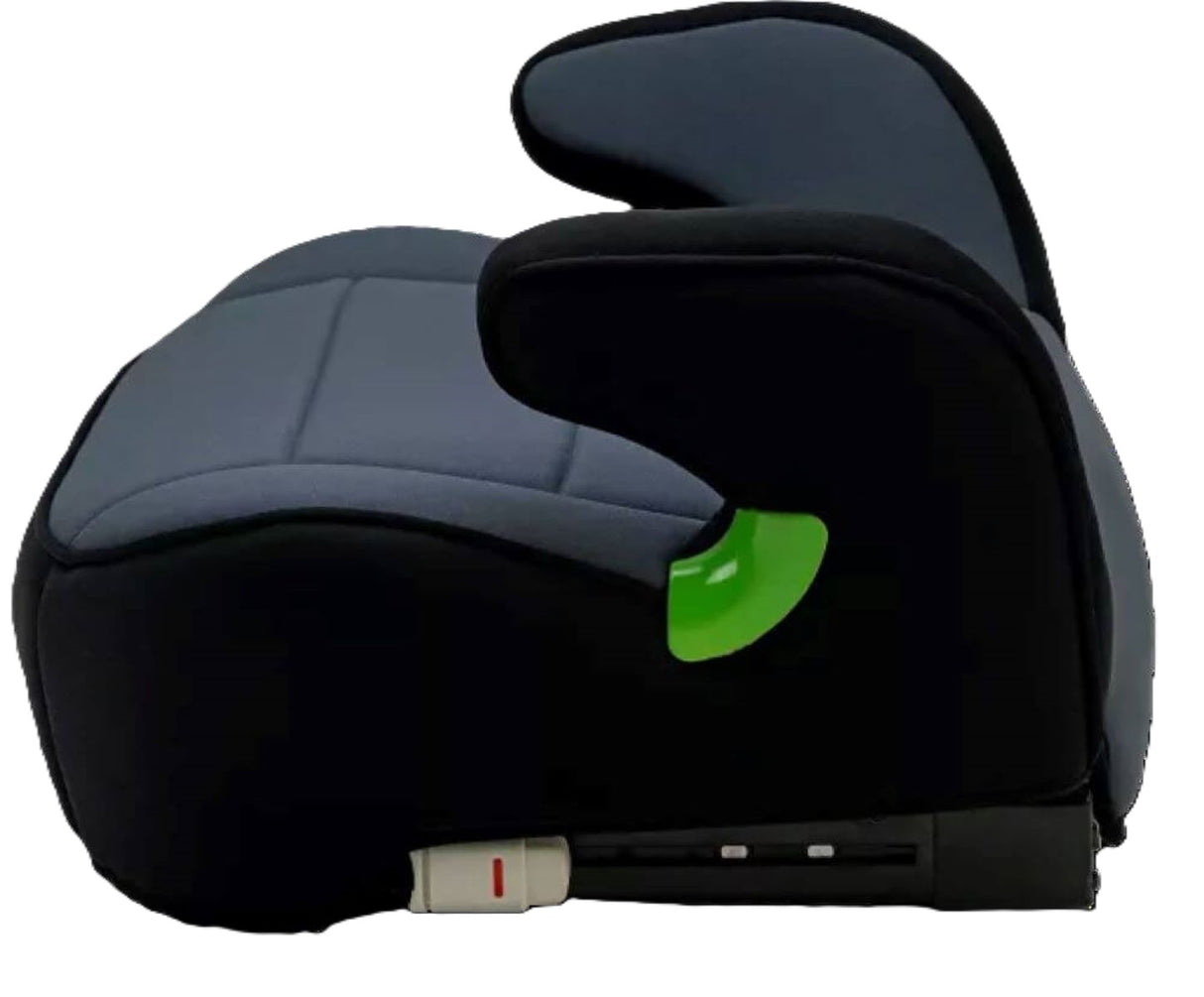 Osann Junior Isofix i-Size 126–150 cm – ergonomische Sitzerhöhung, abnehmbarer Bezug, Isofix/3-Punkt – Nero