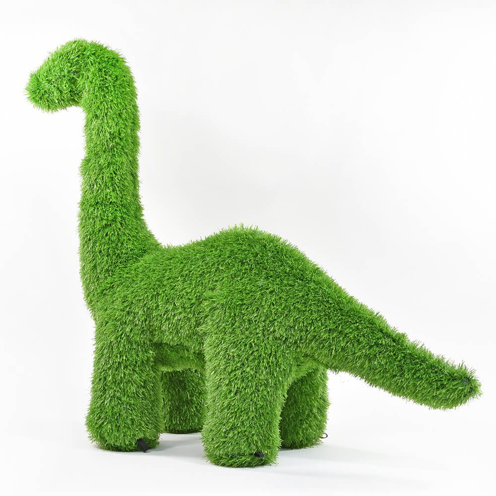 AniPlants, Grasfigur, "Dinosaurier", Brachiosaurus, klein, Gartendeko, 65cm