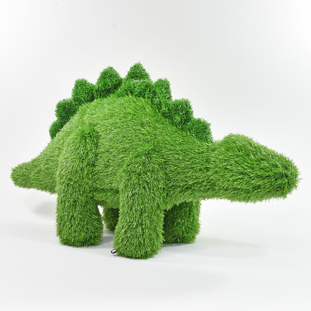 AniPlants, Grasfigur, "Dinosaurier", Stegosaurus, klein, Gartendeko, 40cm