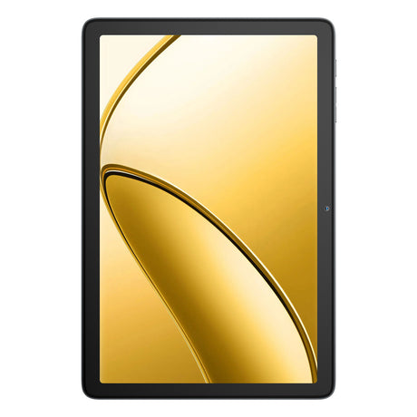 Blackview Mega 8 Tablette blau Vorder- und Rückseite frontal mit buntem Bildschirm