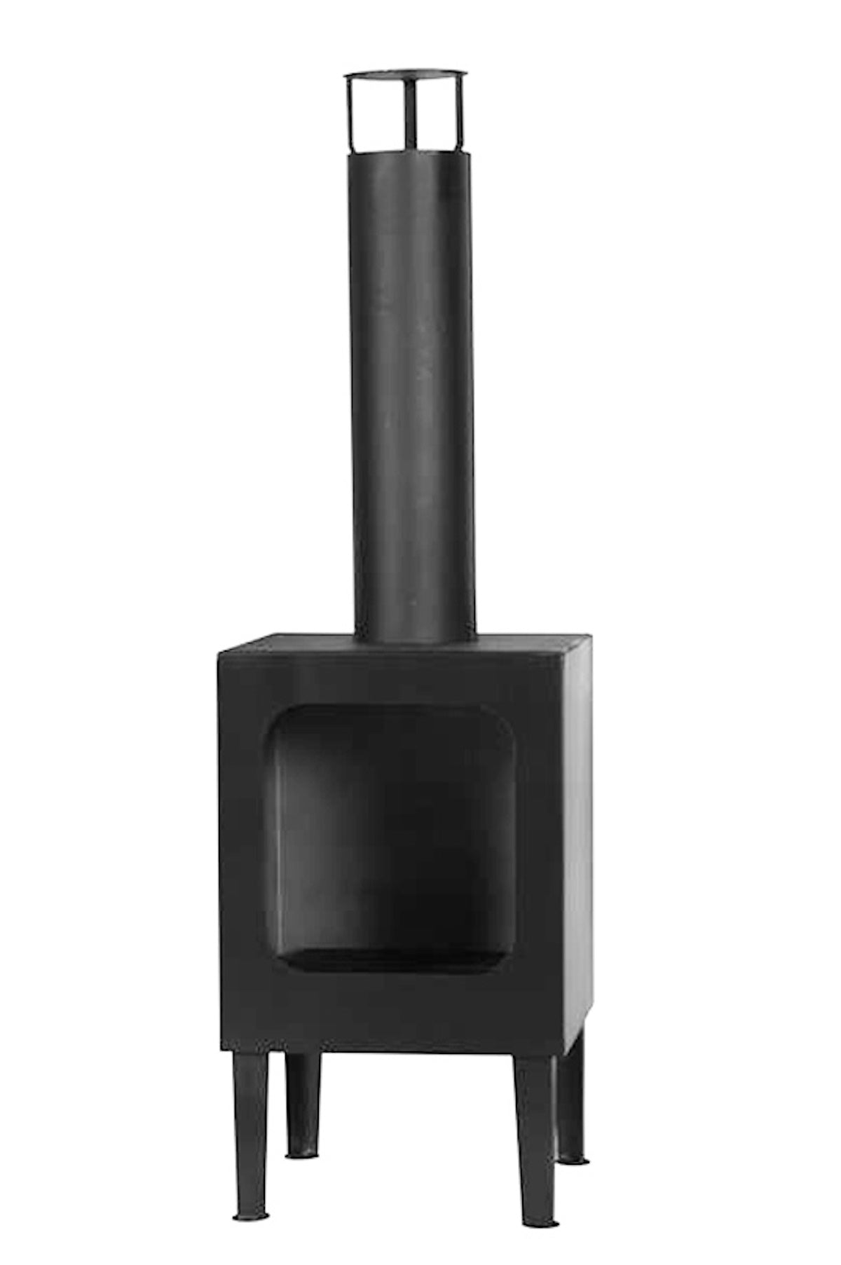 Markone Gartenkamin 200-1 (Unlackiert): 35 x 35 x 115 cm