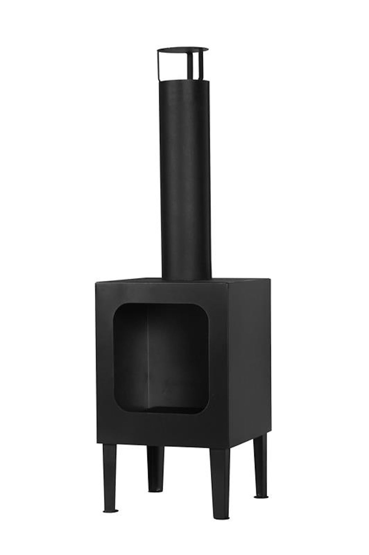 Markone Gartenkamin 200-1 (Unlackiert): 35 x 35 x 115 cm