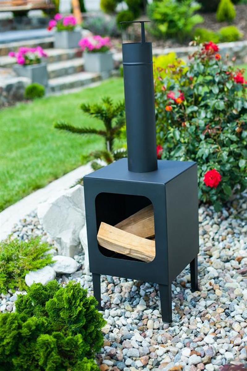 Markone Gartenkamin 200-2 (Lackiert): 35 x 35 x 115 cm