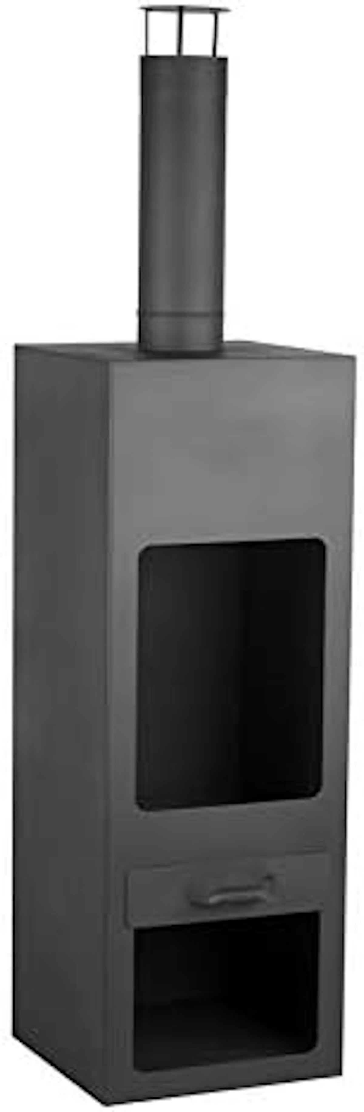 Markone Gartenkamin 204-2 (Lackiert): 40 x 40 x 185 cm