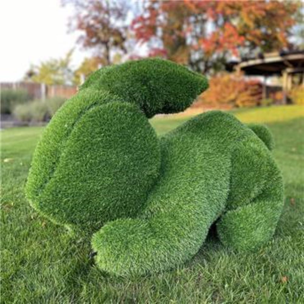AniPlants, Grasfigur, "Hase", Gartendeko, 100cm