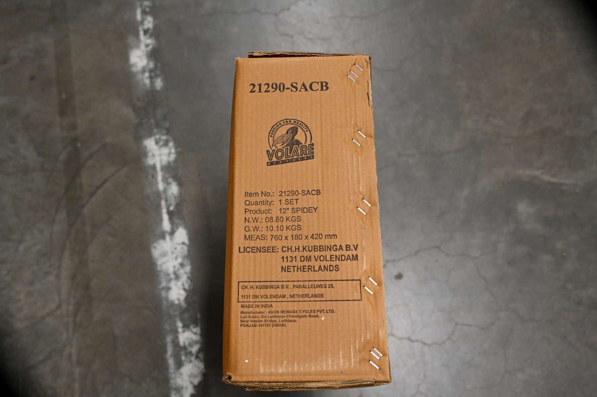 Volare Spidey Kinderfahrrad - Jungen - 12 Zoll - Blau