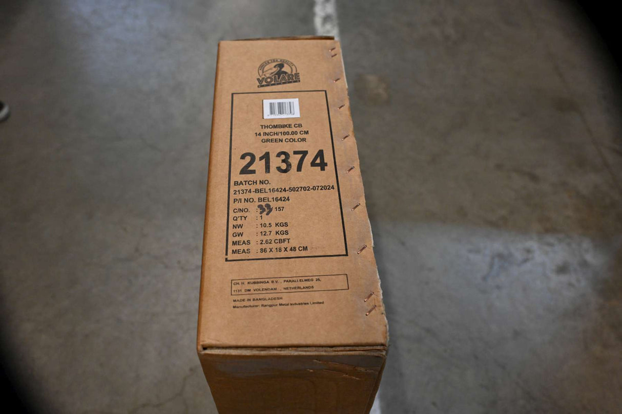 Volare Thombike Kinderfahrrad - Jungen - 14 Zoll - Schwarz Grün