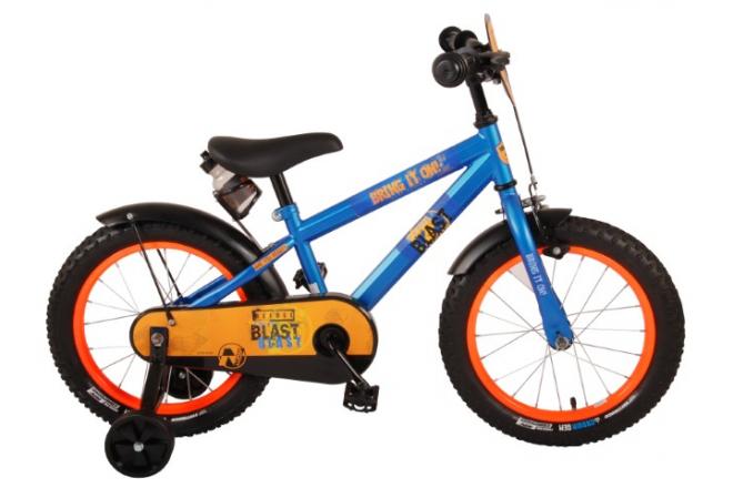 Volare NERF 16-Zoll-Bike Satinblau - Sicherheit, Komfort und Spaß für Ihr Kind!
