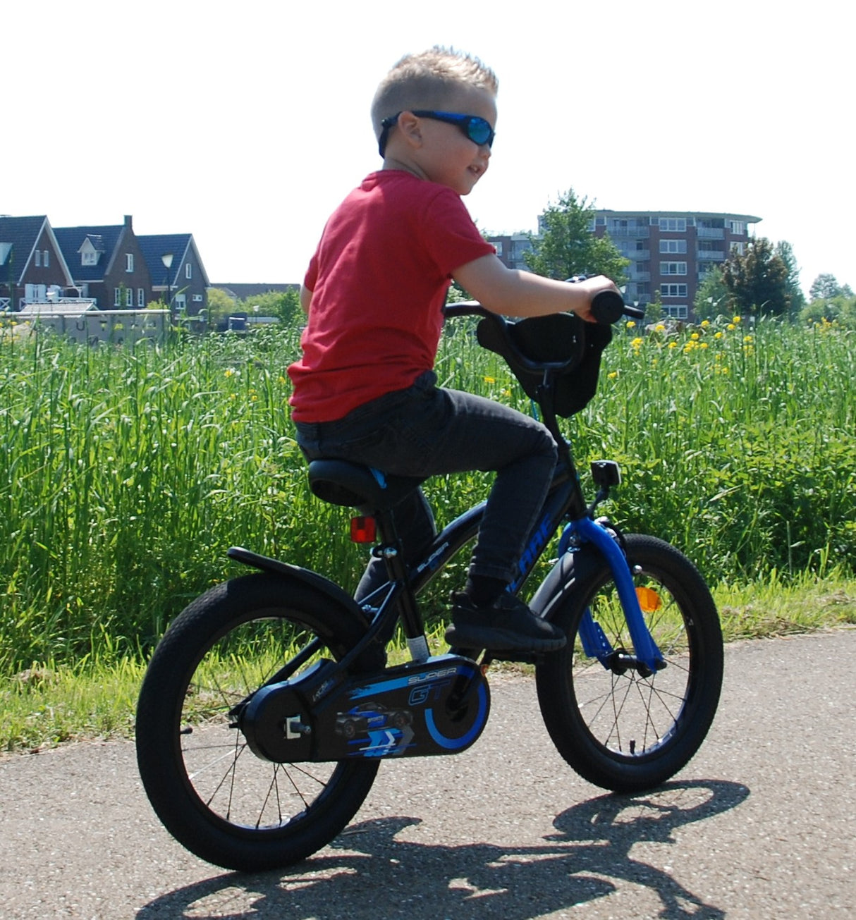 Volare Super GT Kinderfahrrad - Jungen - 16 Zoll - Blau