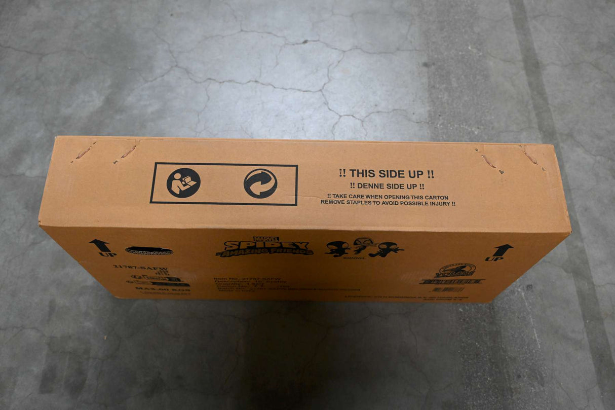 Volare Spidey Kinderfahrrad für Jungen - 16 Zoll in Blau mit Zweihandbremsen