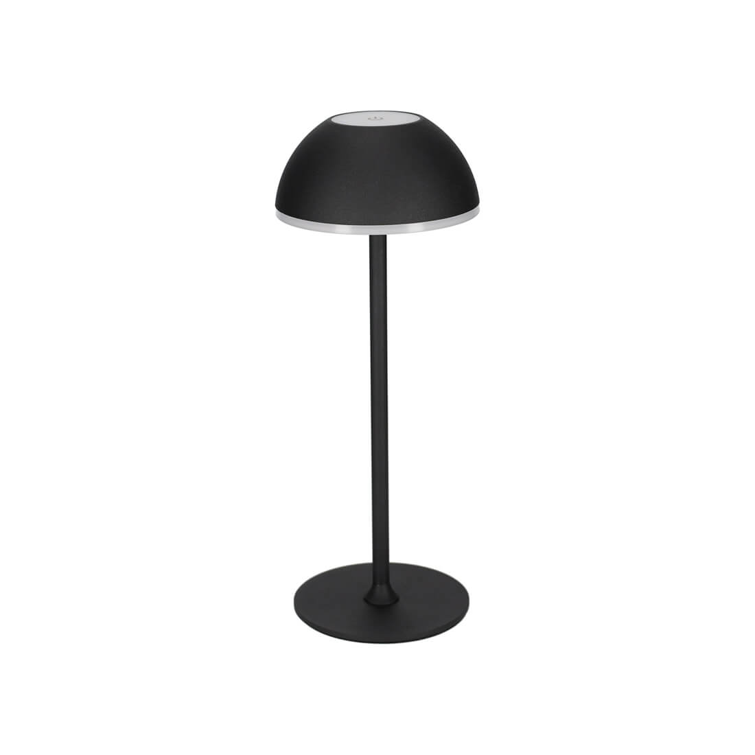 Jens Living LED Tischlampe Schwarz Frontalansicht