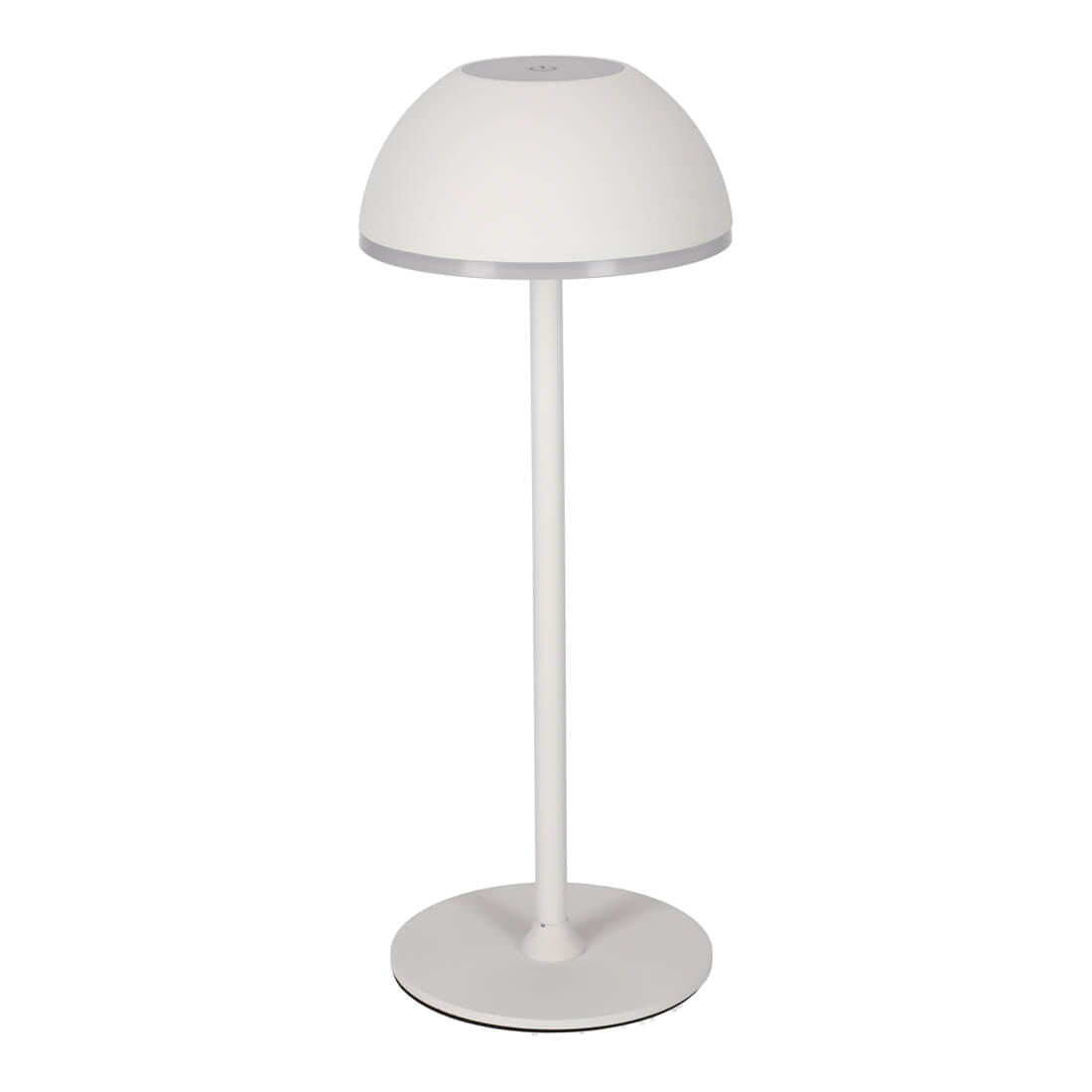 Jens Living LED Tischlampe in Weiss Frontalansicht