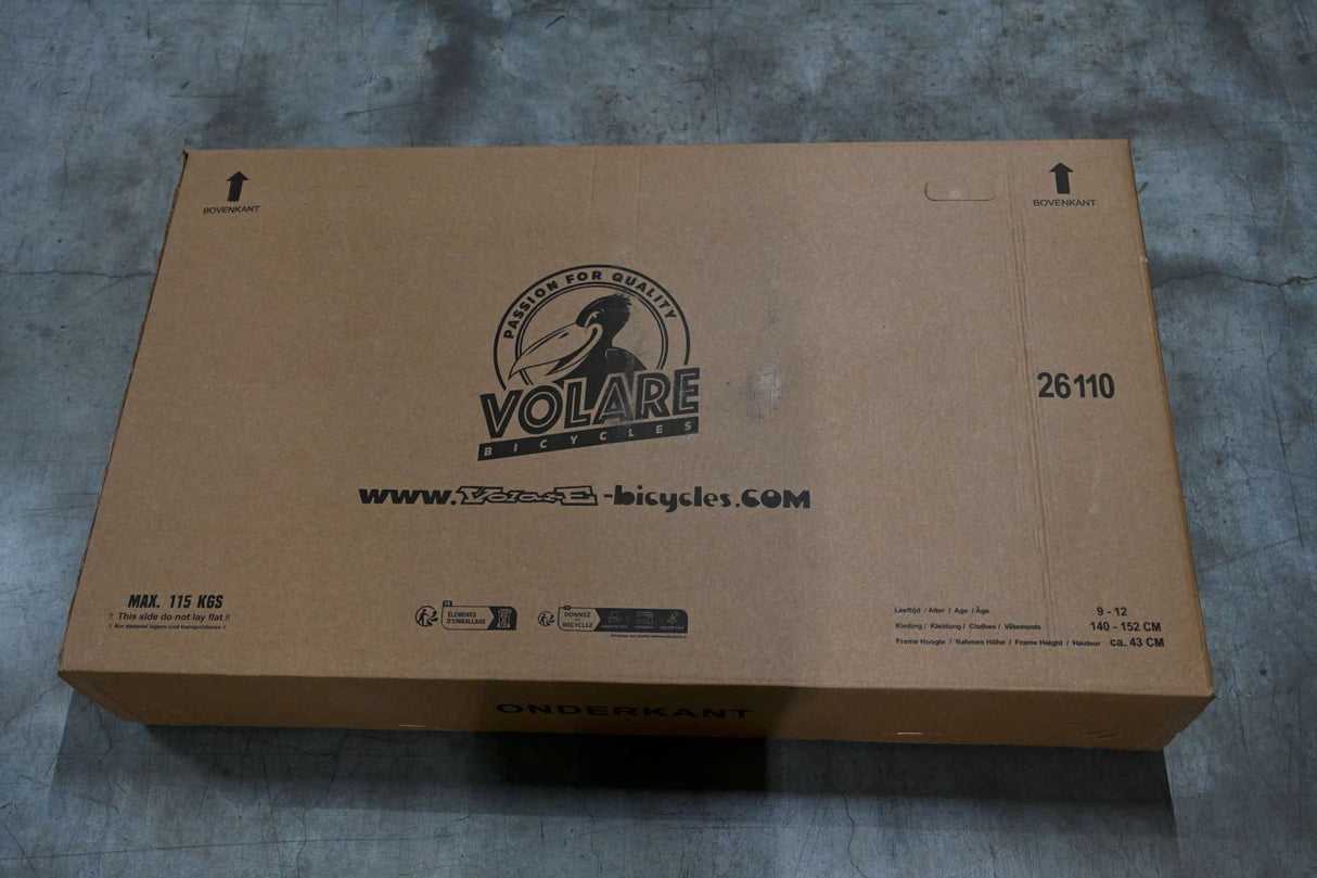 Volare Sportivo Kinderfahrrad für Jungen - 26 Zoll in Blau mit Handbremse und Rücktrittbremse