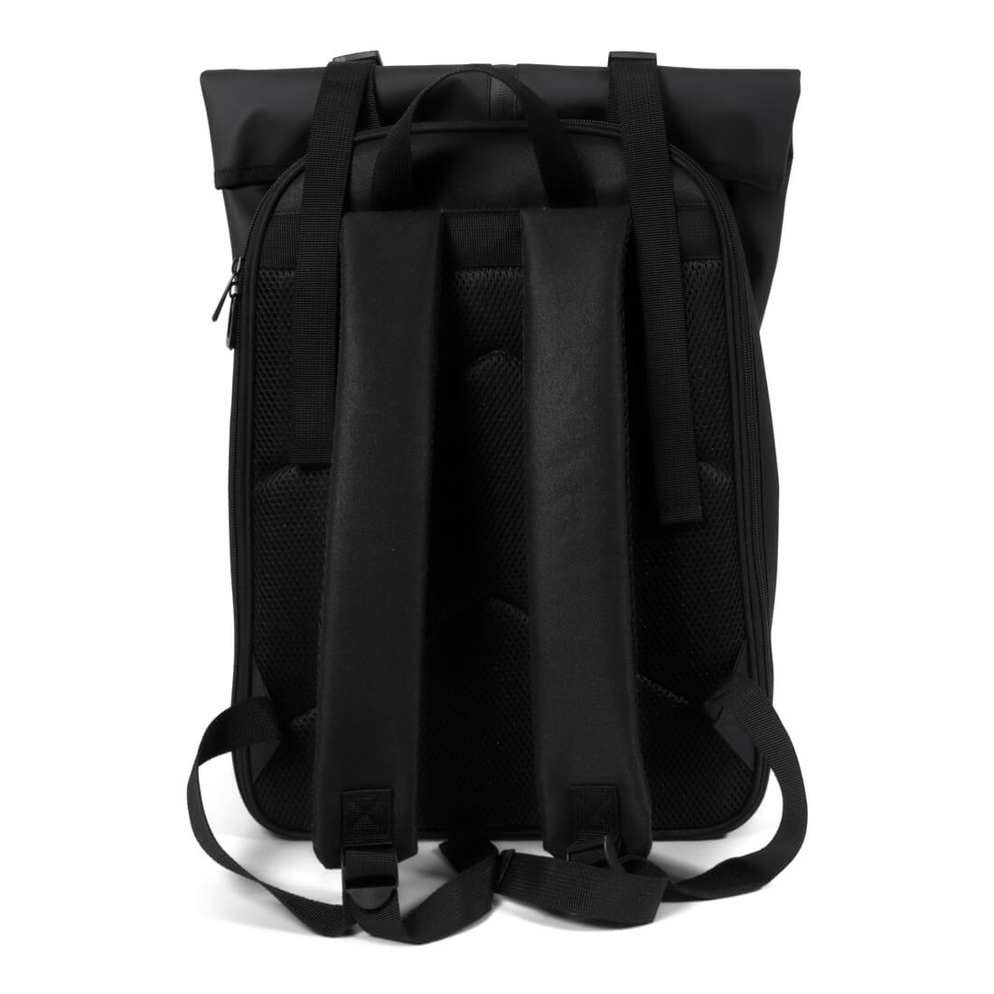 Norländer Picknick Rucksack in Schwarz Rückseite