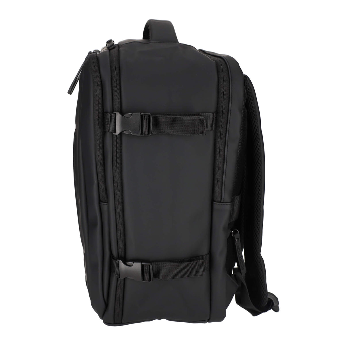 Seitenansicht von Rechts des Rucksacks