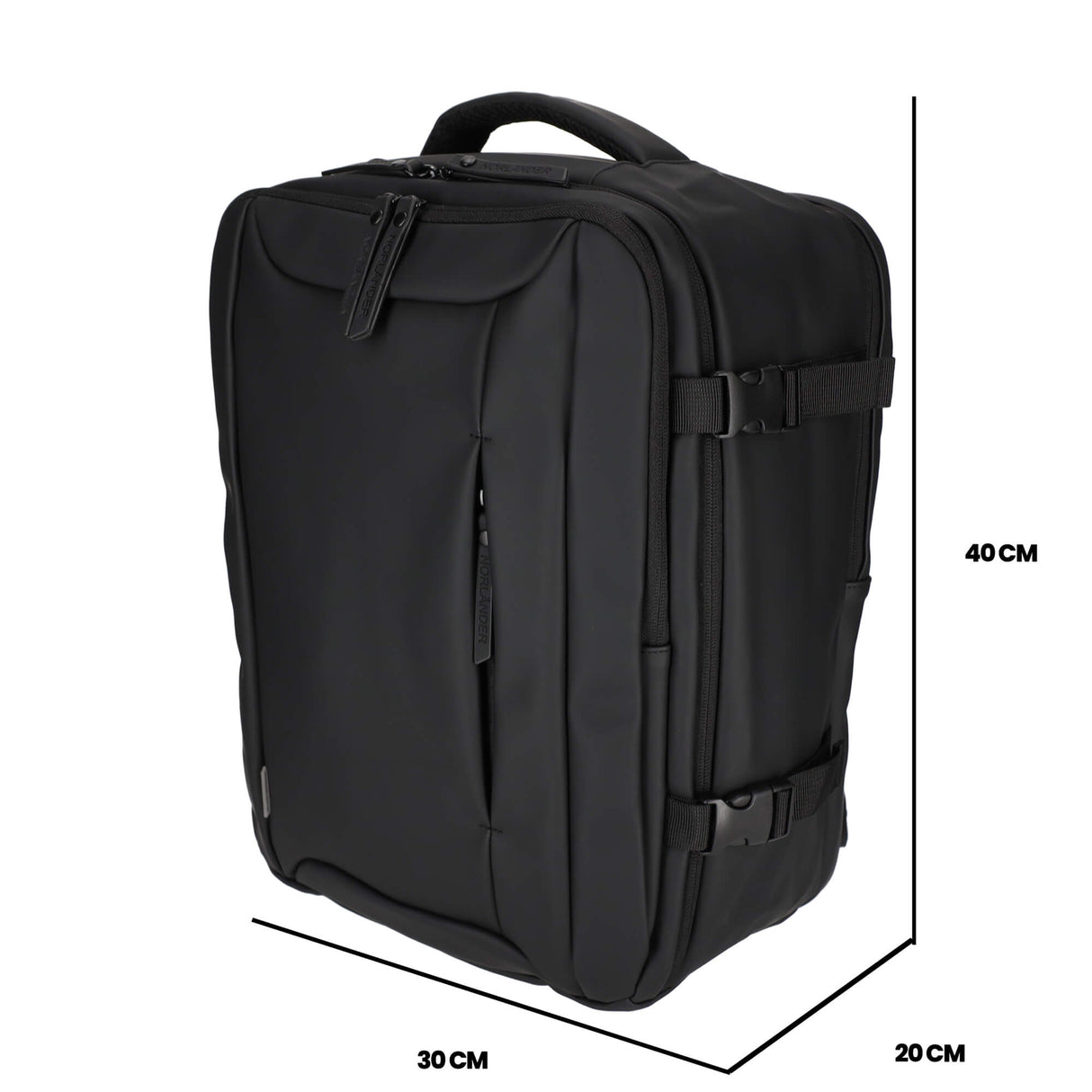 Maße des Rucksacks