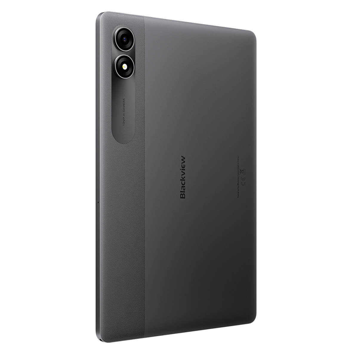 Blackview TAB 90 Schwarz WIFI- Ansicht von links auf die Rueckseite