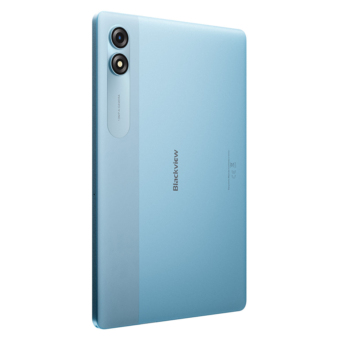 Blackview TAB 90 Blau WIFI- Frontalansicht auf die Rueckseite mit Kameralinse