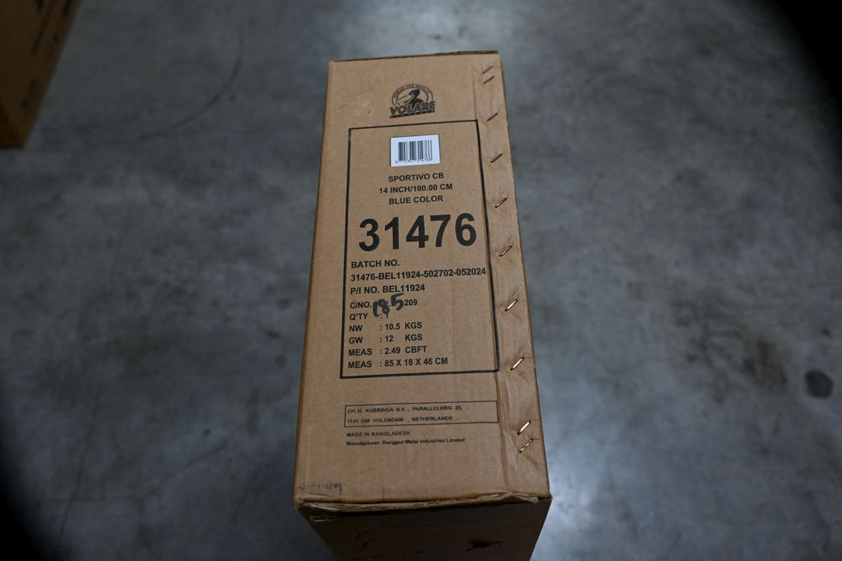 Volare Sportivo Kinderfahrrad - Jungen - 14 Zoll - Blau Schwarz