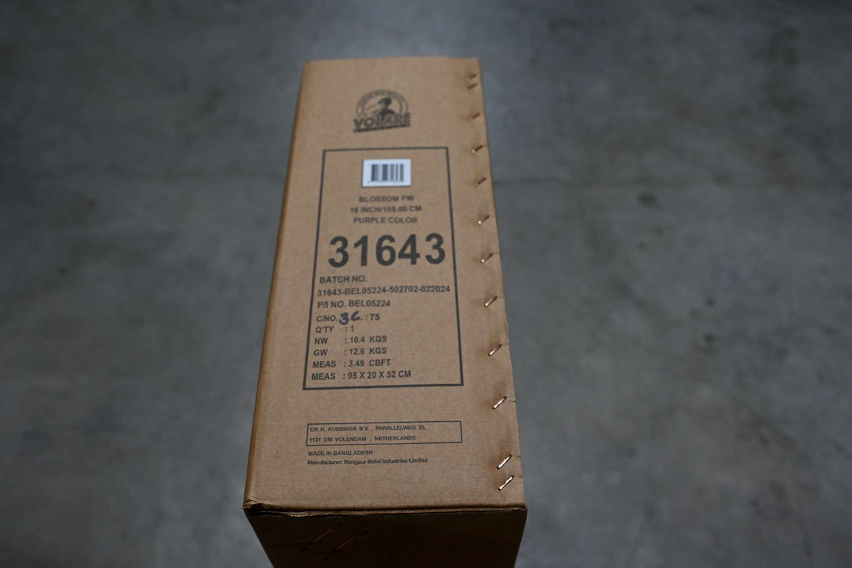 Volare Blossom Kinderfahrrad - Mädchen - 16 Zoll - Lila - Zweihandbremsen