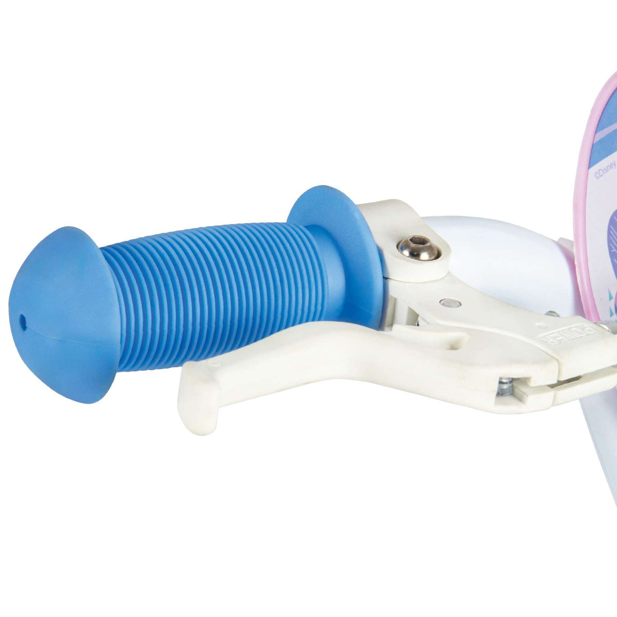 Volare Disney Frozen 2 Kinderfahrrad 12 Zoll in Blau-Lila mit zwei Handbremsen