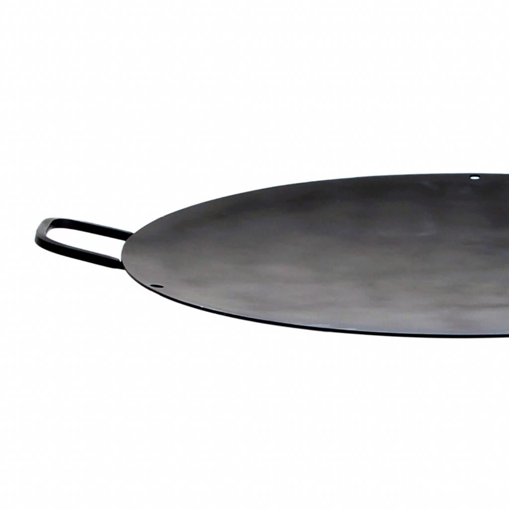 Große Wokschale/Grillschale Ø 90 cm, Stahl unbeschichtet, ideal für asiatische Gerichte und Grillen