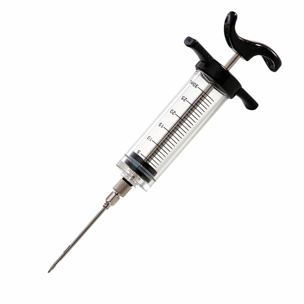 Marinierspritze für Grill- und BBQ-Fans inklusive Skalierung und einfacher Reinigung - ideal zum Marinieren und Aufpeppen von Produkten mit Aromen
