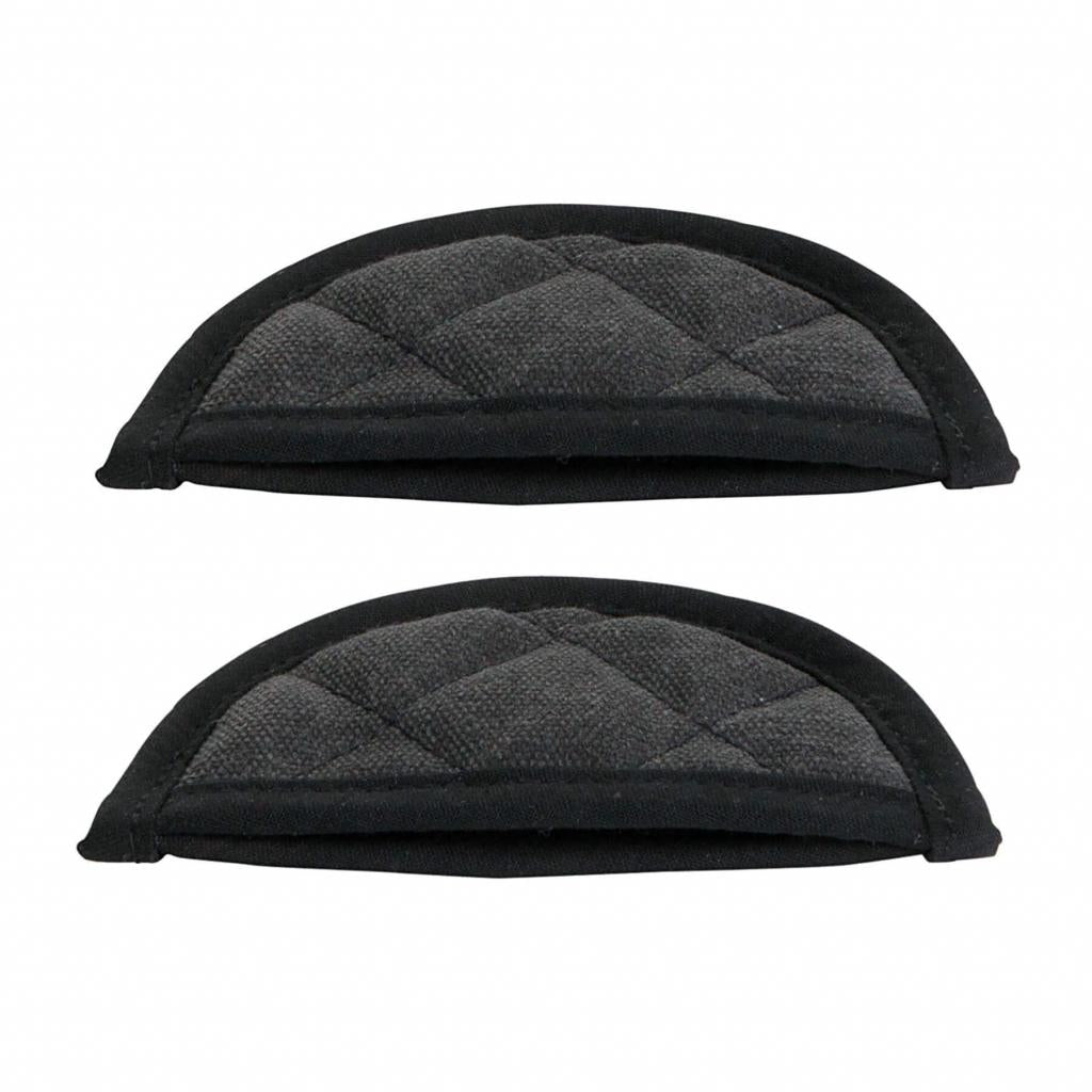 Hitzebeständiger Griffschutz für Pfannen und Woks bis Ø 45 cm - 2er Set, schwarz, 13 x 6 cm