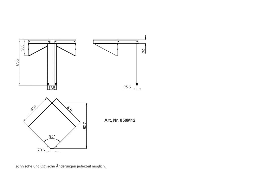 Hochwertige 90 Grad Ecke für stabile Möbelverbindungen - Modul 12 mit einfacher Installation und individuellem Design - vielseitig einsetzbar