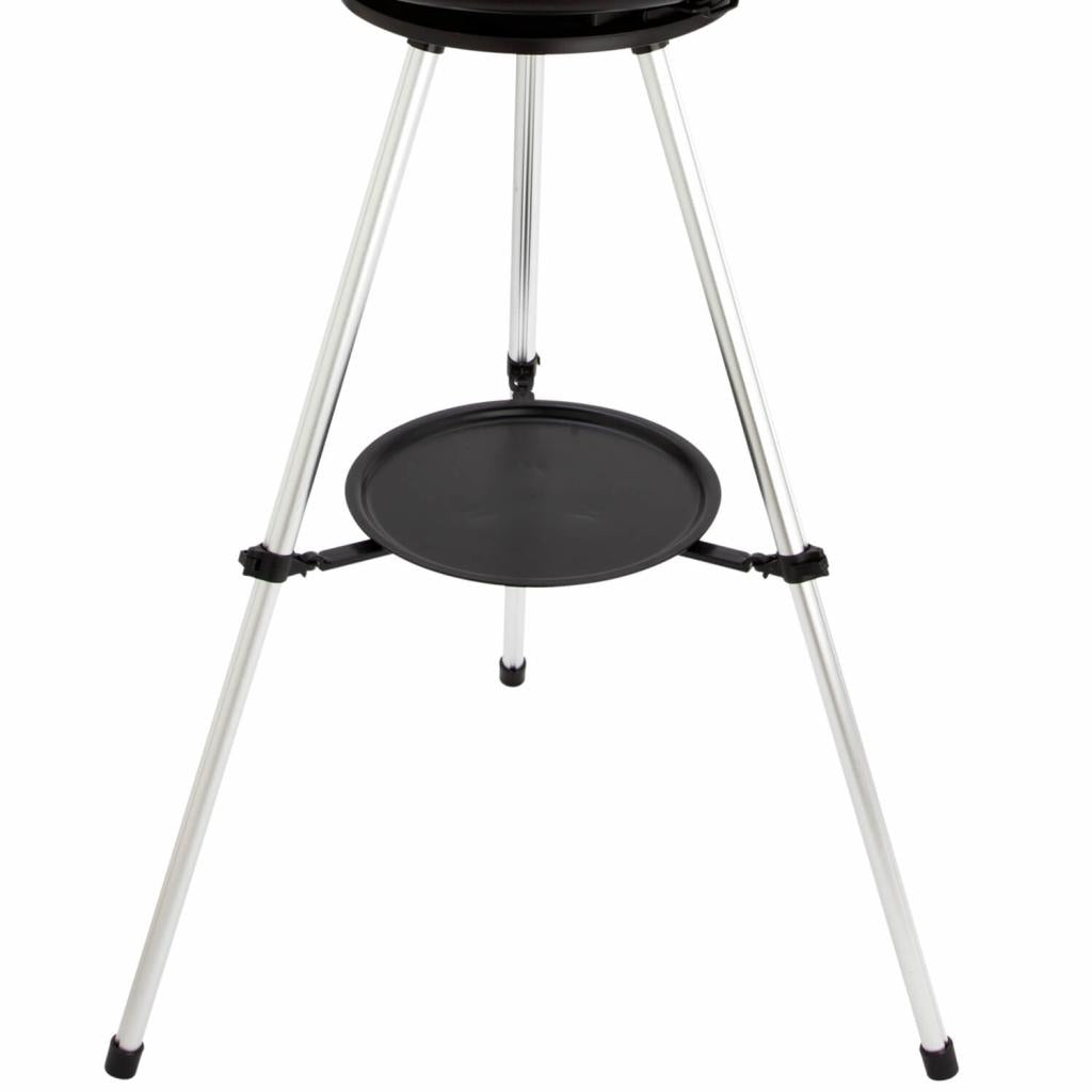 Höhenverstellbarer Dreibeinständer für Vulcano/Lotus Holzkohlengrills D 29cm: Stufenlos von 47 bis 83 cm verstellbar