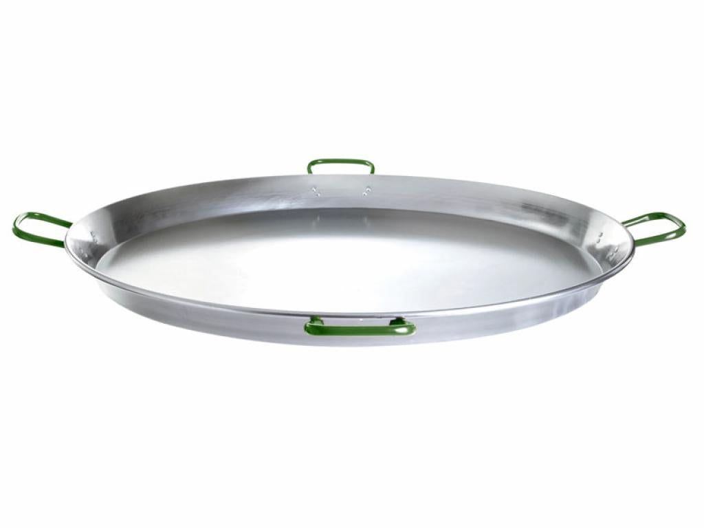 Großer Gastro-Catering-Grill Ø 90 cm mit 3-Ring-Brenner und Pfanne: Stabiler Dreibein-Ständer, höhenverstellbar, inkl. Rezepten und Betriebsanleitung