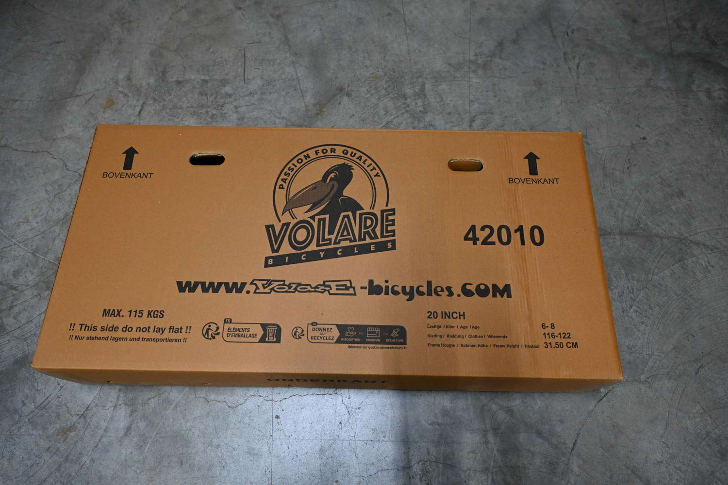 Volare Rocky Kinderfahrrad für Jungen - 20 Zoll in Grün für Kinder von 6 bis 8 Jahren