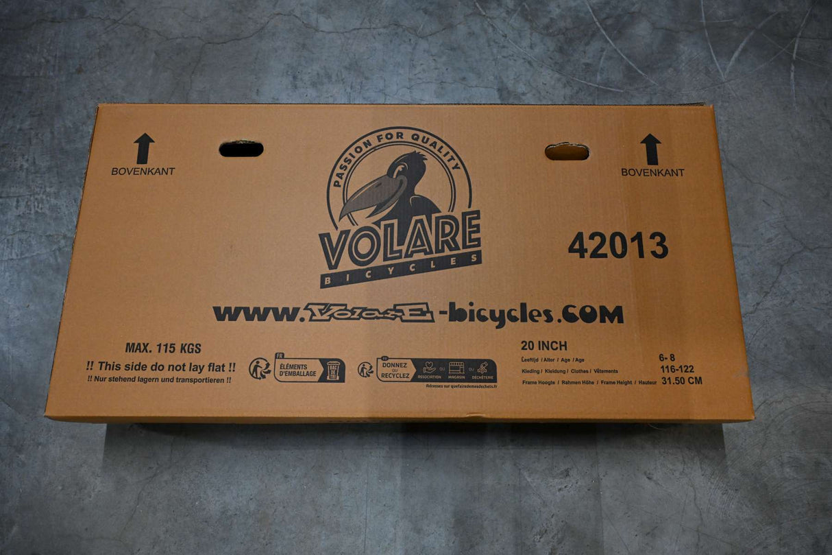 Volare Rocky Kinderfahrrad - 20 Zoll - 7 Gang - Blau für Kinder von 6 bis 8 Jahren
