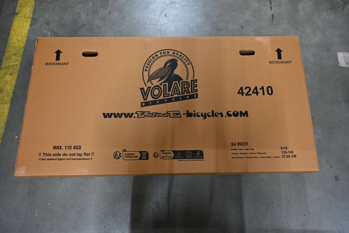 Volare Rocky Kinderfahrrad für Jungen - 24 Zoll in Grün für Abenteuerlustige