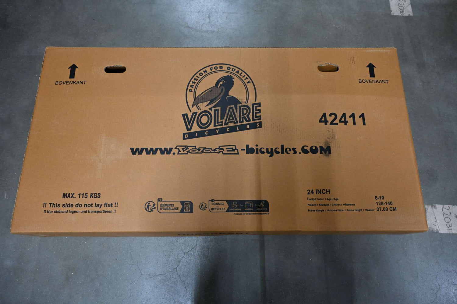 Volare Rocky Kinderfahrrad - 24 Zoll - Grün - 7-Gang für Jungen