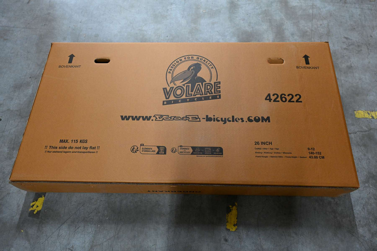 Volare Rocky Kinderfahrrad - 26 Zoll - Grün - Mit Shimano Nexus 3 Gängen