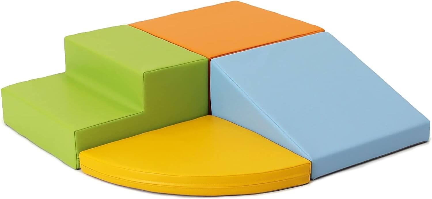 IGLU Set 16 - 4 XL Bausteine aus Schaumstoff zum kreativen spielen für Kinder - Motorik