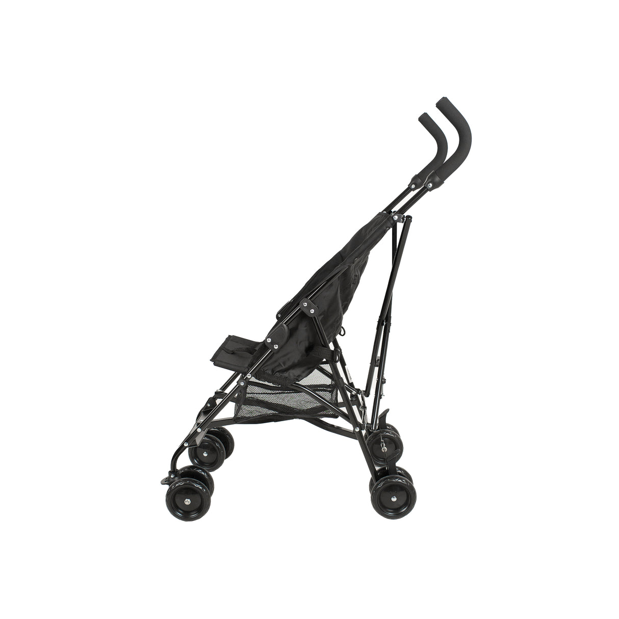Babytrold Buggy schwarz Seitenansicht