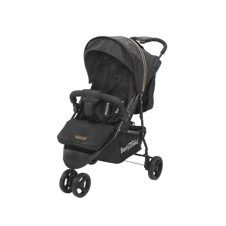 Babytrold Buggy schwarz Ansicht im Profil