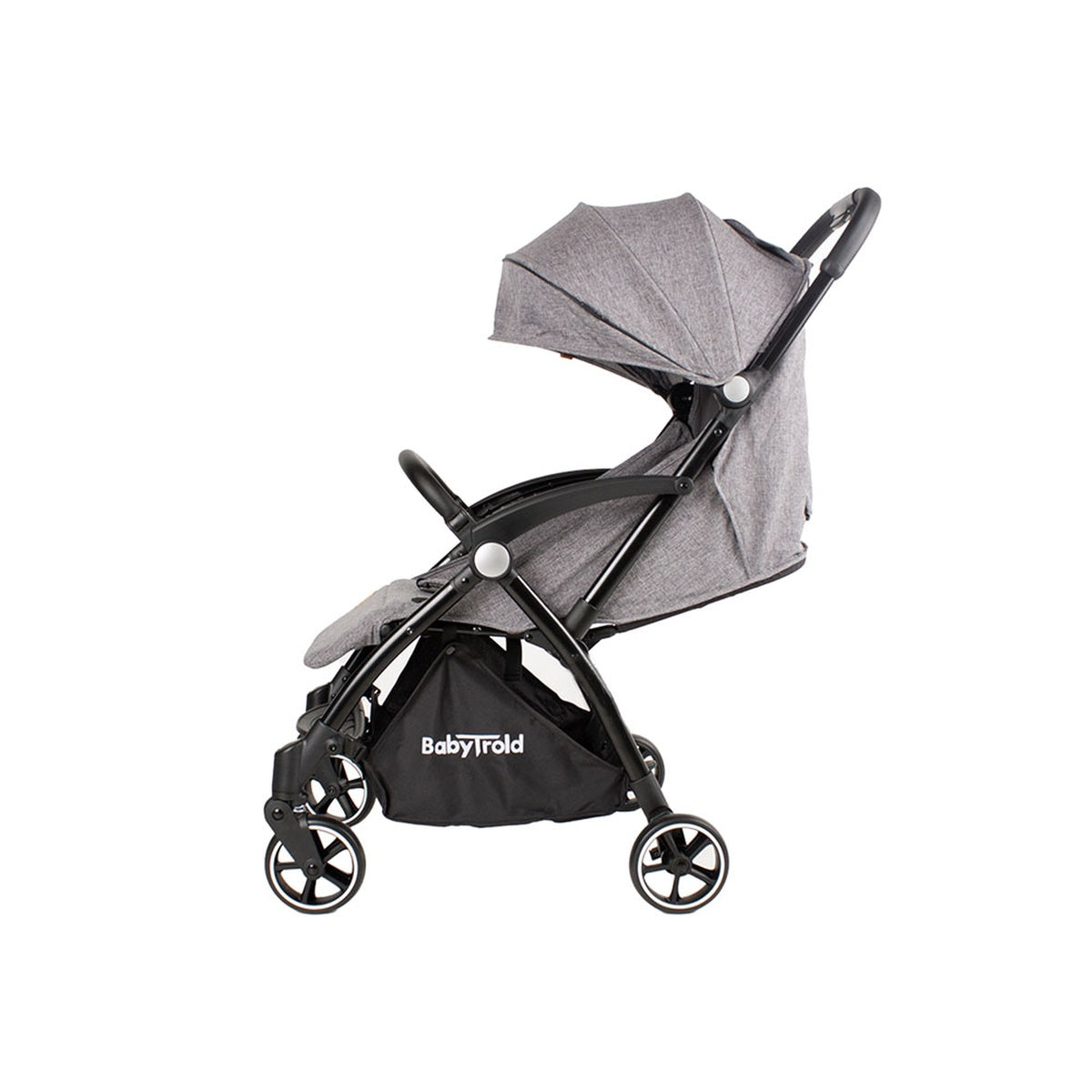 Babytrold Buggy Grau Seitenansicht